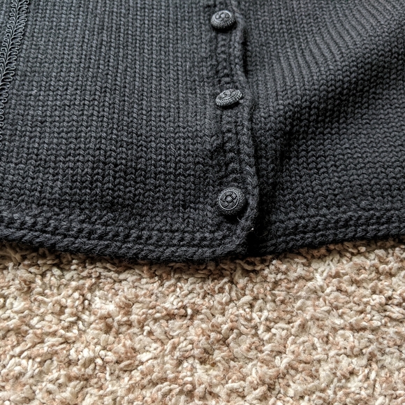Vintage Susan Bristol cardigan, black. - Picture 6 of 8